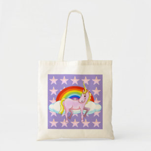 Unicorn & Stars Budget Canvas tas