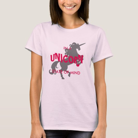 Unicorn State of Mind T-shirt (Voorkant)