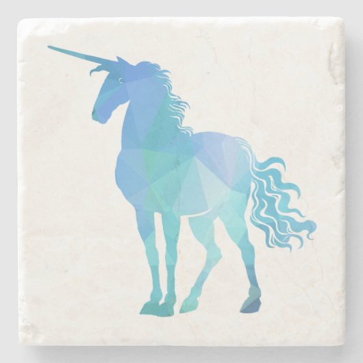 Unicorn Stenen Onderzetter (Voorkant)