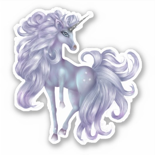 Unicorn Sticker (Voorkant)