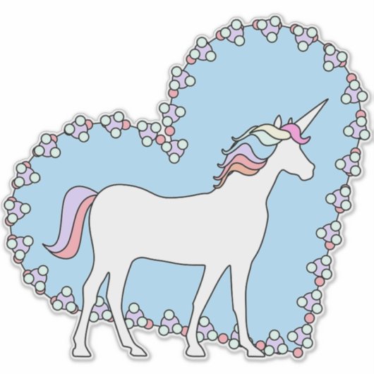 Unicorn Sticker (Voorkant)