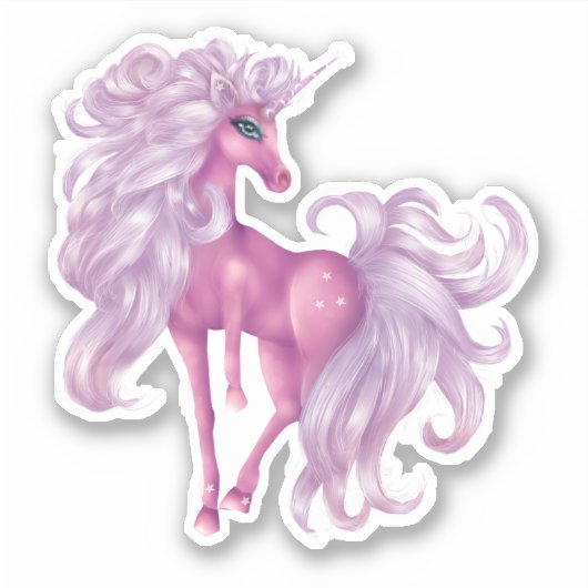Unicorn Sticker (Voorkant)