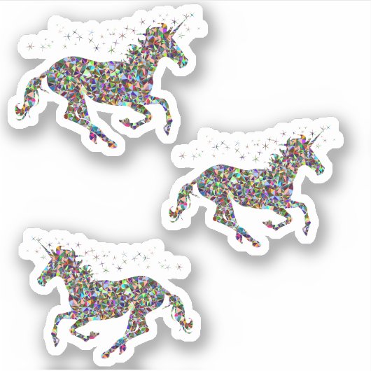 Unicorn Sticker (Voorkant)
