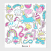 Unicorn Sticker (Vel)