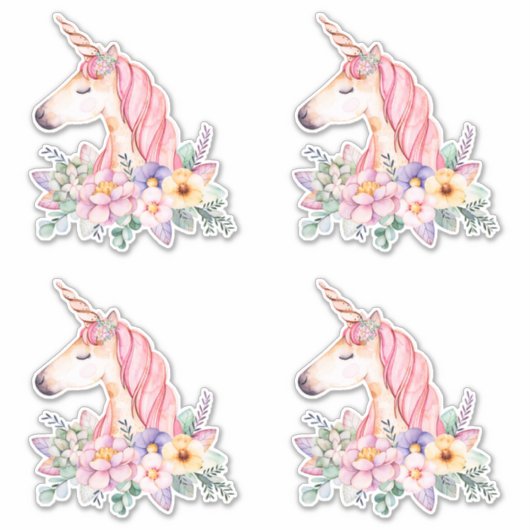 Unicorn Sticker (Voorkant)