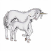 Unicorn Sticker (Voorkant)