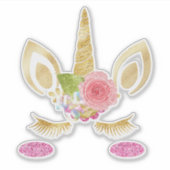 Unicorn Sticker (Voorkant)