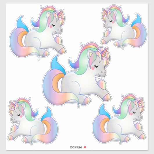 Unicorn Sticker (Vel)