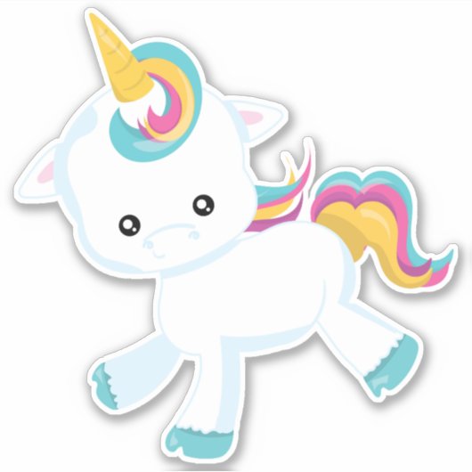  Unicorn Sticker (Voorkant)