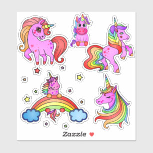 Unicorn sticker verpakking