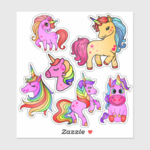 Unicorn sticker verpakking