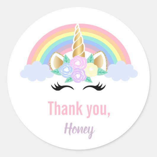 Unicorn Stickers (Voorkant)