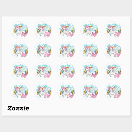 Unicorn stickers (Vel)