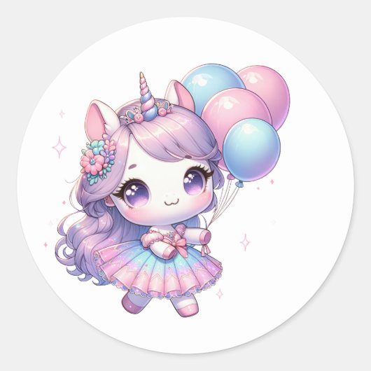 Unicorn Stickers (Voorkant)