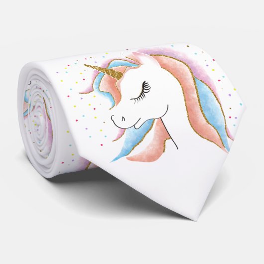 Unicorn Stropdas (Opgerold)