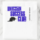 Unicorn succes club lidmaatschap stickers (Tas)