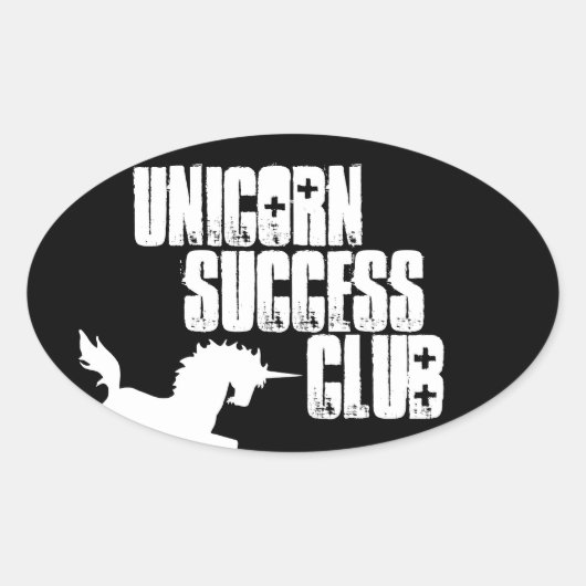 Unicorn succesclub stickers (Voorkant)