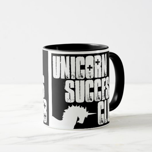 Unicorn Success Club Mok (Voorkant rechts)