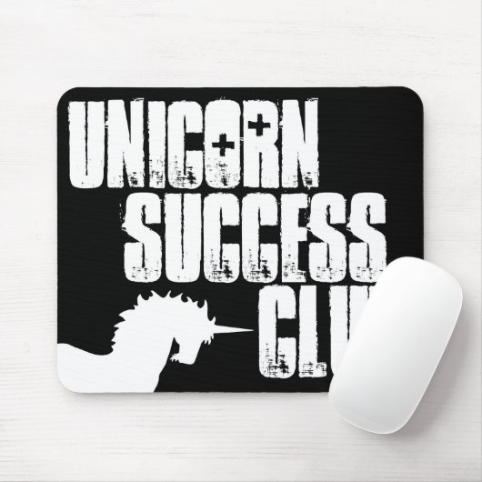 Unicorn Success Club Mousepad Muismat (Met muis)