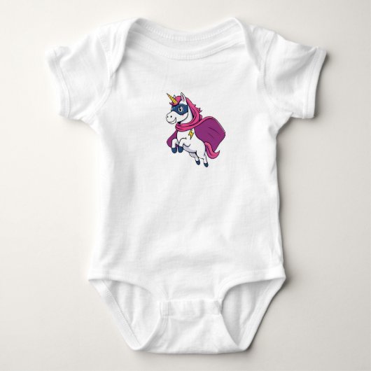 Unicorn Superhero Romper (Voorkant)