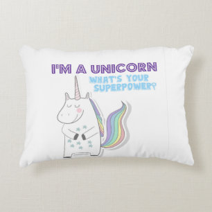 Unicorn Superpower Accent Kussen