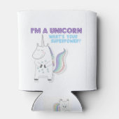 Unicorn Superpower Blikjeskoeler (Achterkant)