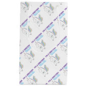 Unicorn Superpower Klein Cadeauzakje (Voorkant)