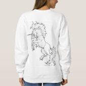 Unicorn Sweatshirt (Achterkant)