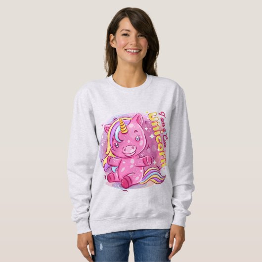 Unicorn Sweatshirt (Voorkant volledig)