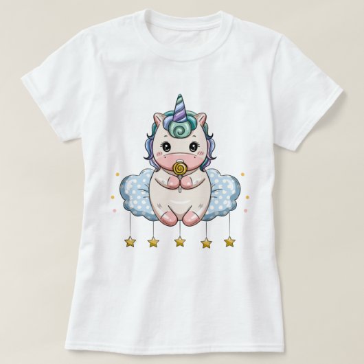 Unicorn T-shirt (Design voorkant)