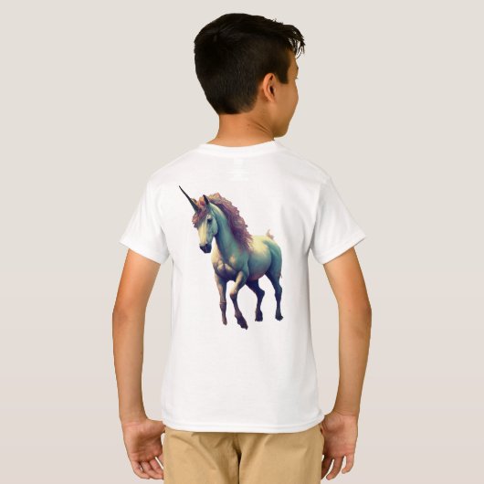 Unicorn T-shirt (Achterkant volledig)