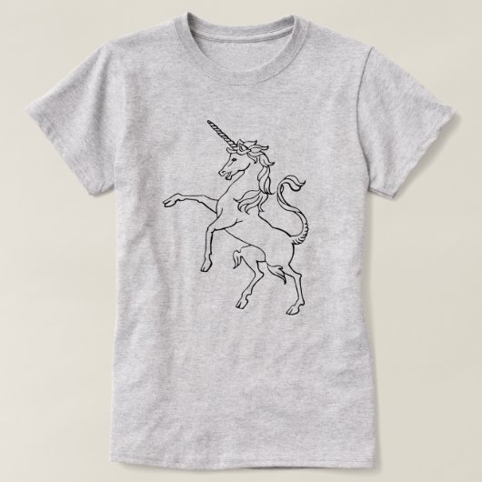 Unicorn T-shirt (Design voorkant)