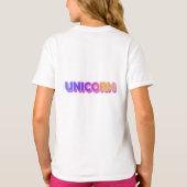 Unicorn T.Shirt T-shirt (Achterkant)