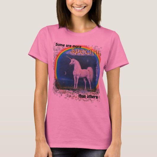 Unicorn T-shirt voor dames (Voorkant)