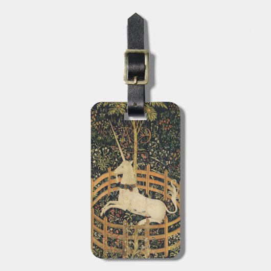 Unicorn Tapestrieën Klassieke Tapijt  Bagagelabel (Voorkant verticaal)