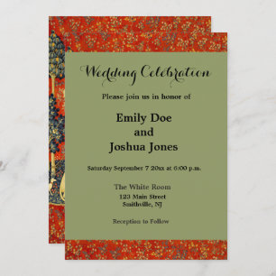 Unicorn Tapestries Lady Legend Myth Medieval Art Kaart