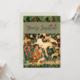 Unicorn Tapestries middeleeuwse klassieker verdedi Kaart