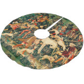 Unicorn Tapestries middeleeuwse klassieker verdedi Kerstboom Rok (Gekanteld)