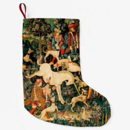 Unicorn Tapestries middeleeuwse klassieker verdedi Kleine Kerstsok
