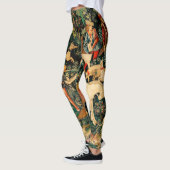 Unicorn Tapestries middeleeuwse klassieker verdedi Leggings (Links)