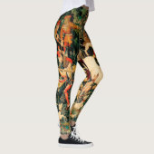 Unicorn Tapestries middeleeuwse klassieker verdedi Leggings (Rechts)