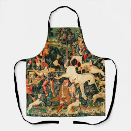 Unicorn Tapestries middeleeuwse klassieker verdedi Schort