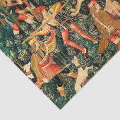 Unicorn Tapestries middeleeuwse klassieker verdedi Tissuepapier (Detail)