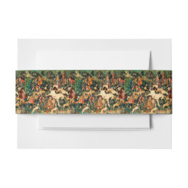 Unicorn Tapestries middeleeuwse klassieker verdedi Uitnodigingen Wikkel