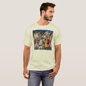 Unicorn Tapestry #6 t-shirt (Voorkant volledig)