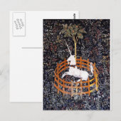 Unicorn Tapestry #7 briefkaart (Voorkant / Achterkant)