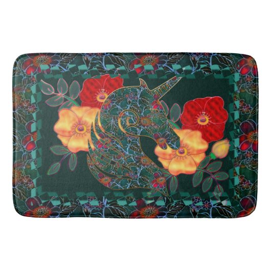 Unicorn Tapestry Badmat (Voorkant)