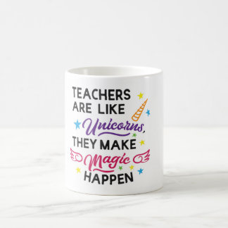 Unicorn Teacher Mug Koffiemok