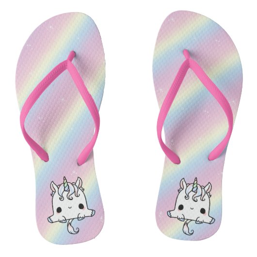 Unicorn Teenslippers (Voetbed)