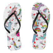 Unicorn Teenslippers (Voetbed)